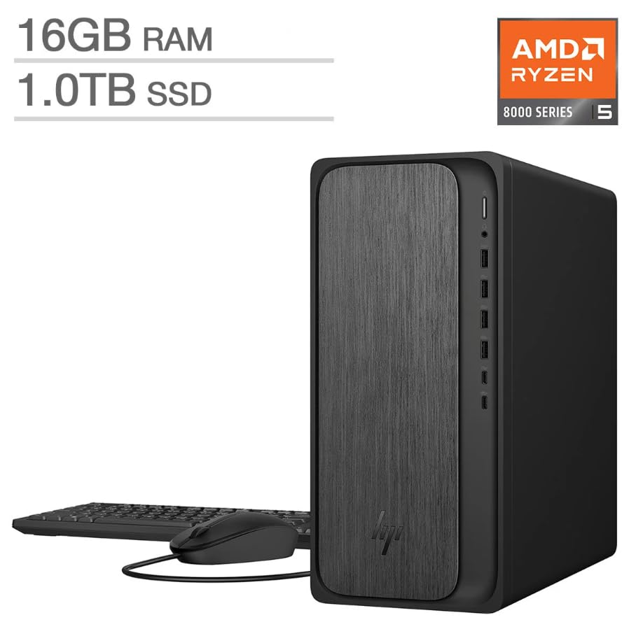 Amazon.com: HP OmniDesk Desktop PC, AMD Ryzen 5 8500G, 16GB RAM